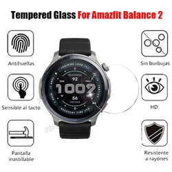 Premium 9H Tempered Glass Screen Protector - Clear Protective Film - Amazfit Balance (1 piece)