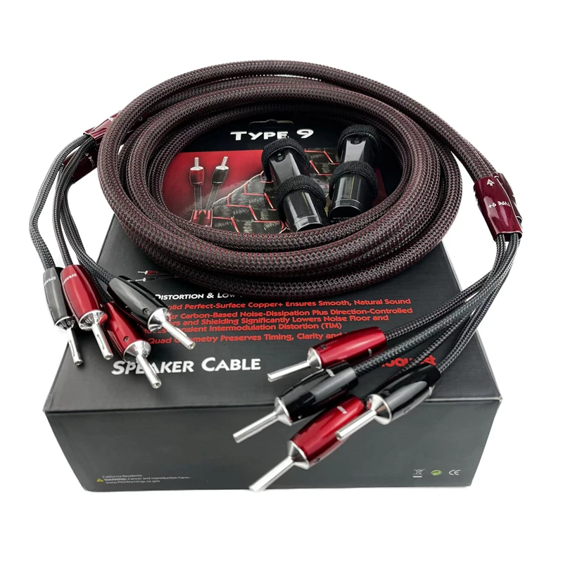 Solid Silver Speaker Cable Audiophile Speakers Cable Audio Speaker