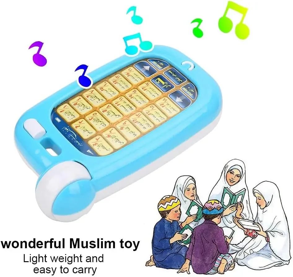 Phone Toys Arabic 18 Chapter Al Quran Islamic Children Early Educational Toy for Toddlers Baby Boys Girls Learning educational learning toy,alphabet educational toys