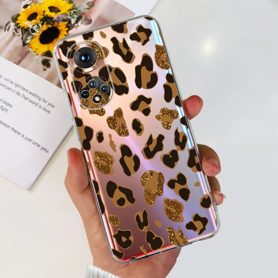 Clear Silicone Soft Slim Phone Case with Fashion Painted Design