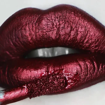 Metallic No-stick Cup Lip Gloss Glitter Matte Moisturizing Waterproof Long Lasting Lip Glaze Liquid Lipstick Lip Makeup Cosmetic