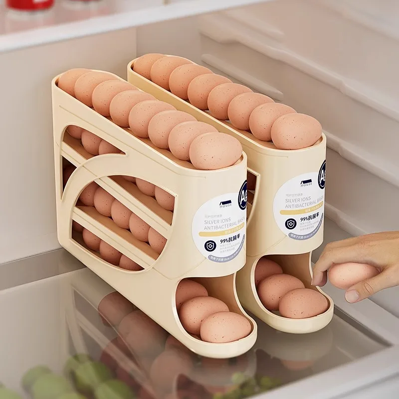 Egg Storage Box Food Grade Refrigerator Organizer