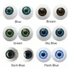 1pair 20mm 22mm 24mm Realistic Half Round Craft Accessories Acrylic DIY Eyeballs Reborn Doll Eyes BJD Mini Easy Use Simulation 1