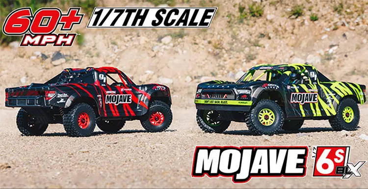 ARRMA MOJAVE ARA7604V2 6S ブラシレス RTR 1/7 RC 電動リモコン