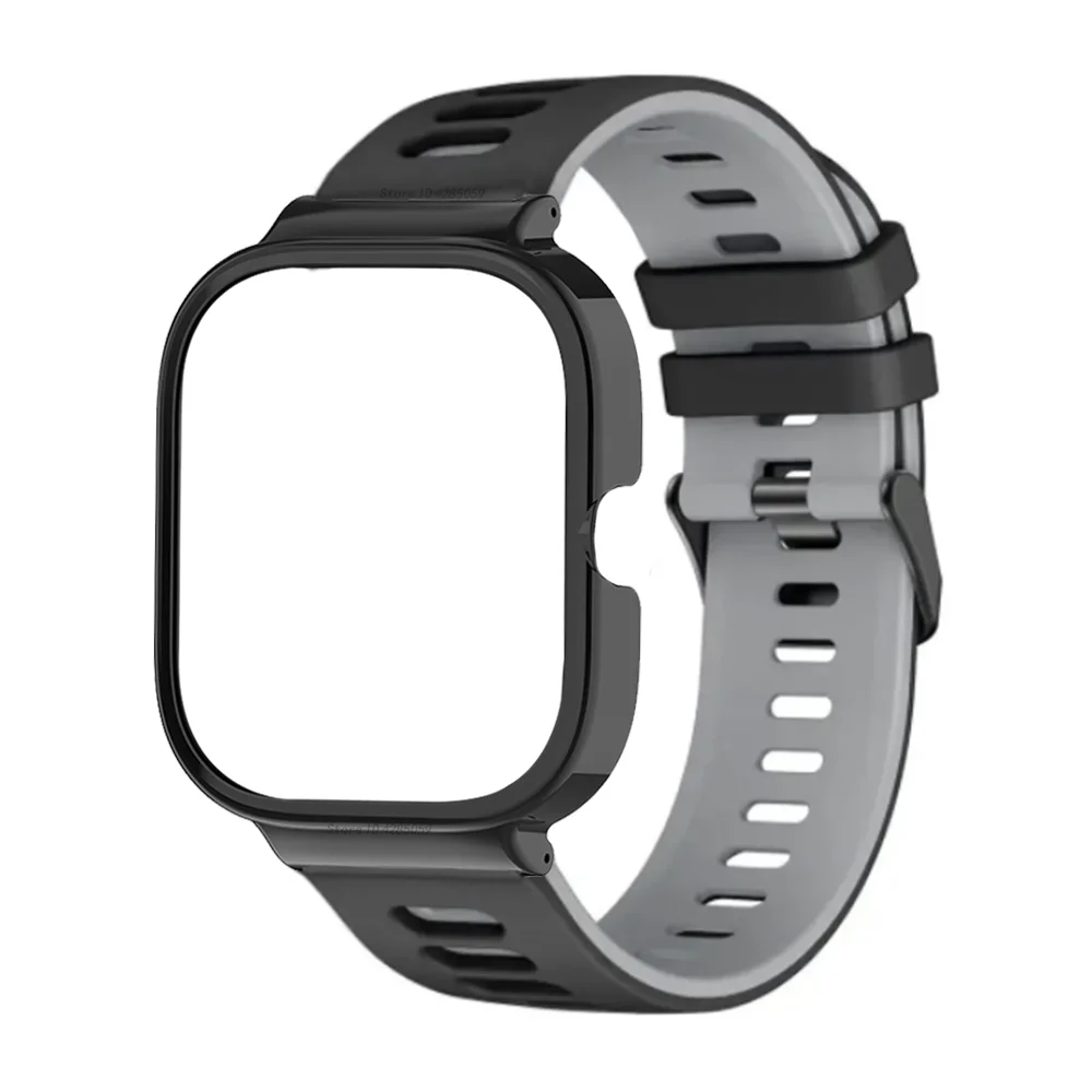 Silicone Sport Strap with Protective Cover