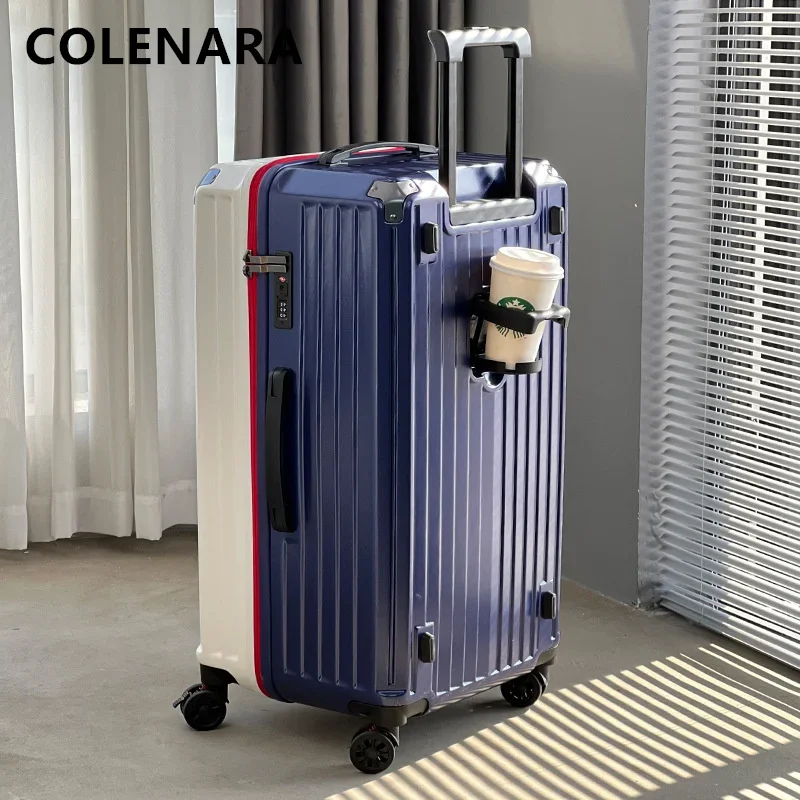 COLENARA PC Luggage 36 Inch Ladies Large Capacity Trolley Case 20 