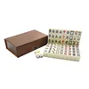 Chinese Mahjong Game Set 144 White Engraved Mini Tiles For Family Gathering For Chinese Style Game Play Family Leisure Time 1