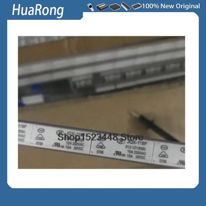 

Новинка 555 Оригинал 5 шт.-10 шт./лот HF118F JQX-118F 012-1Z1 () Φ 012-1ZS1T Φ 012-1ZS1 10A PIN5