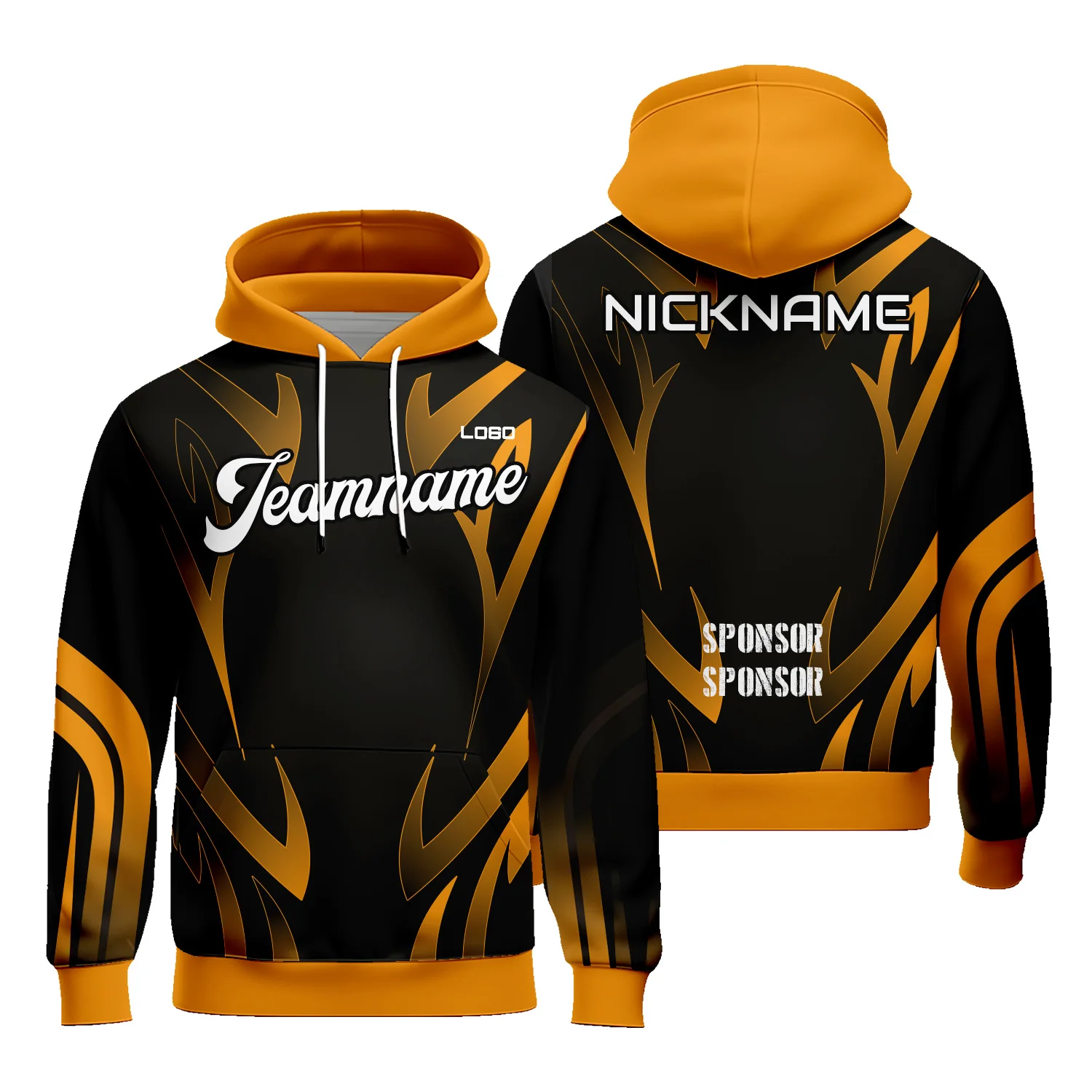 Graphic Line Hoodies for Men Women Sublimation Baseball Pullover Sweatshirt