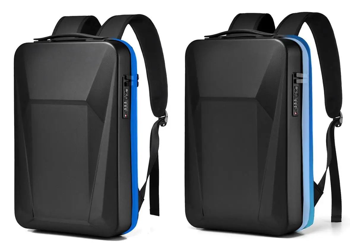 Black backpack front