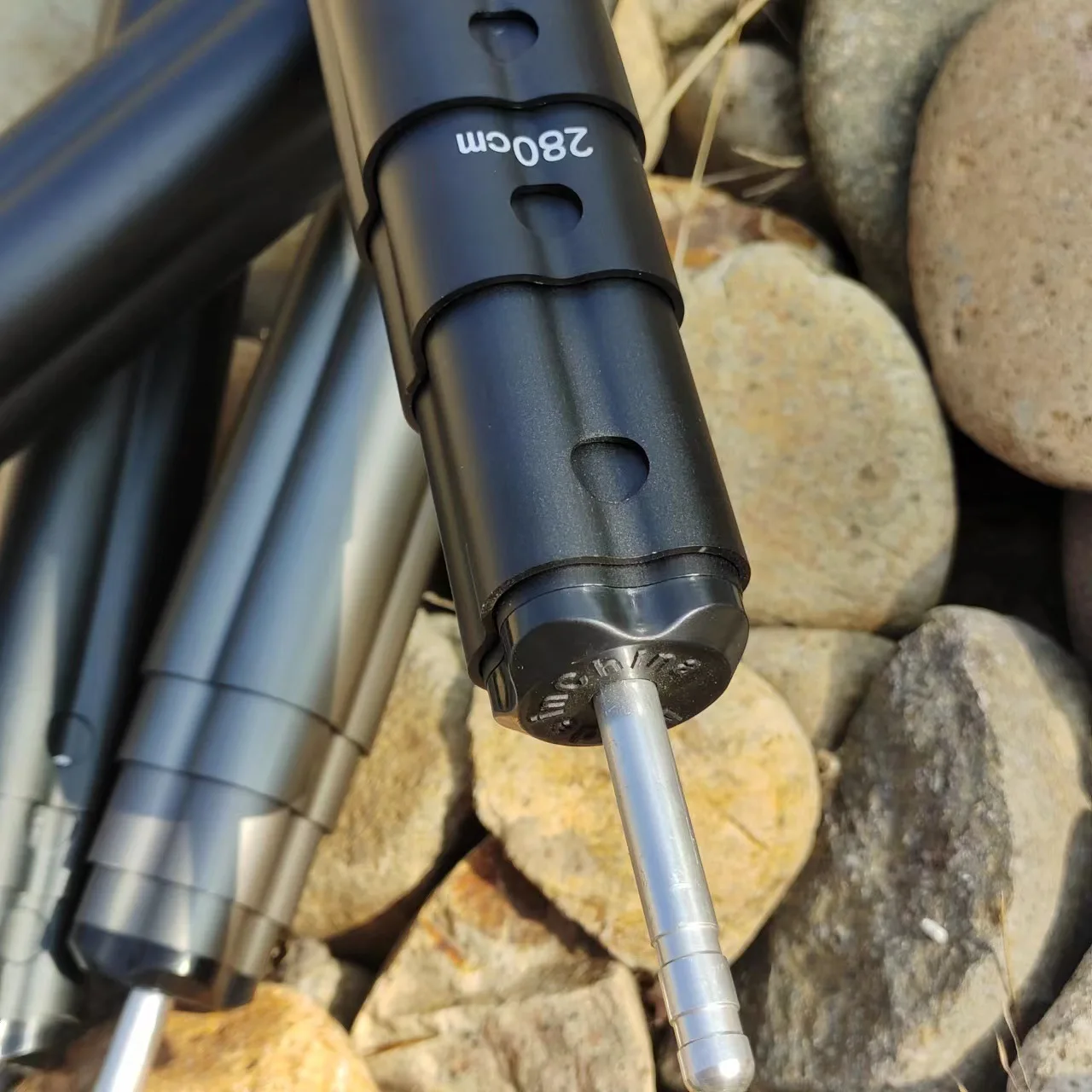 Square telescopic canopy pole aluminium alloy 41.5 mm diameter heavy-duty tent pole length 2.3&ndash;2.5 m four corner tent poles