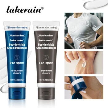 Body Invisible Deodorant 72h Long-lasting Odor Protection Natural Ingredients Aluminium Free Invisible Deodorizing Cream For Men 1