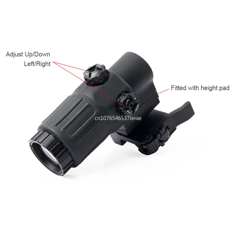 Riflescope Cover Tactical G33 G43 3X Magnifier Scope Sight with Switch to Side STS Quick Detachable Mount Hunting G45 5X Magnifiers Rifle Scopes