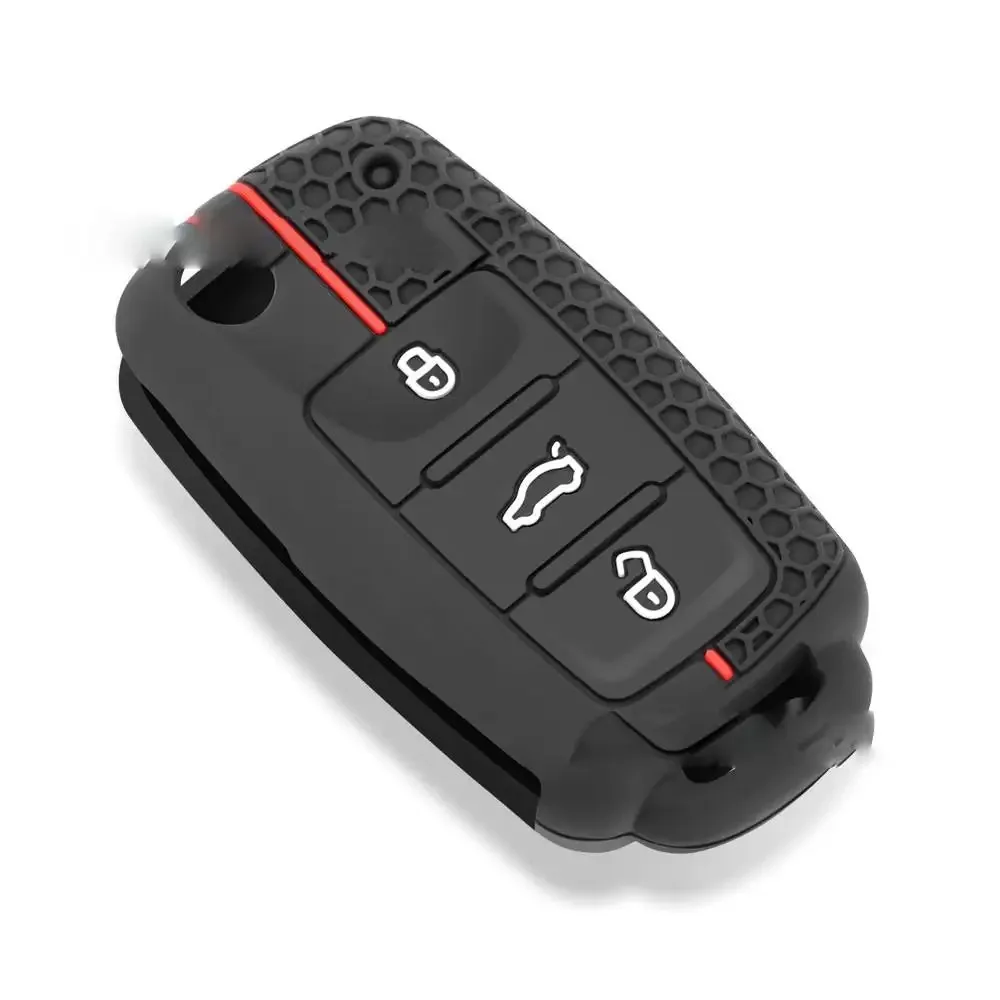 Key Case Cover Silicone Remote For Peugeot Citroen Models