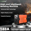 140A 110V Stick Welder Mini Welding Machine Portable Stick Welder MMA Welder IGBT Inverter Welder with LCD Display Hot Start 1