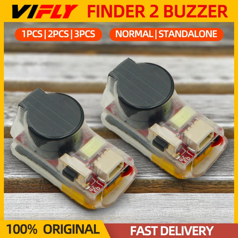 Sa978b682c3a24f55aa8326b58e96360f3.jpg 1 pièces VIFLY Finder 2 V2 Buzzer Tracker modèle perdu bip alarme batterie intégrée pour avion RC FPV Drone quadrirotor