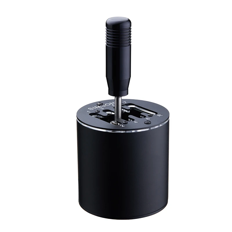 SIMSONN USB H-Pattern Shifter 7+R For PC Racing Games - Compatible With Logitech G29/G920, Thrustmaster T300, ATS, ETS