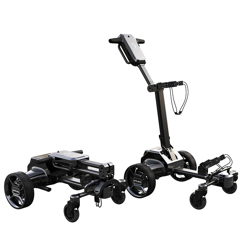 Cheapest Price Follow Me Follow up Golf Cart With Bag Support Customize Golf Trolley Caddy