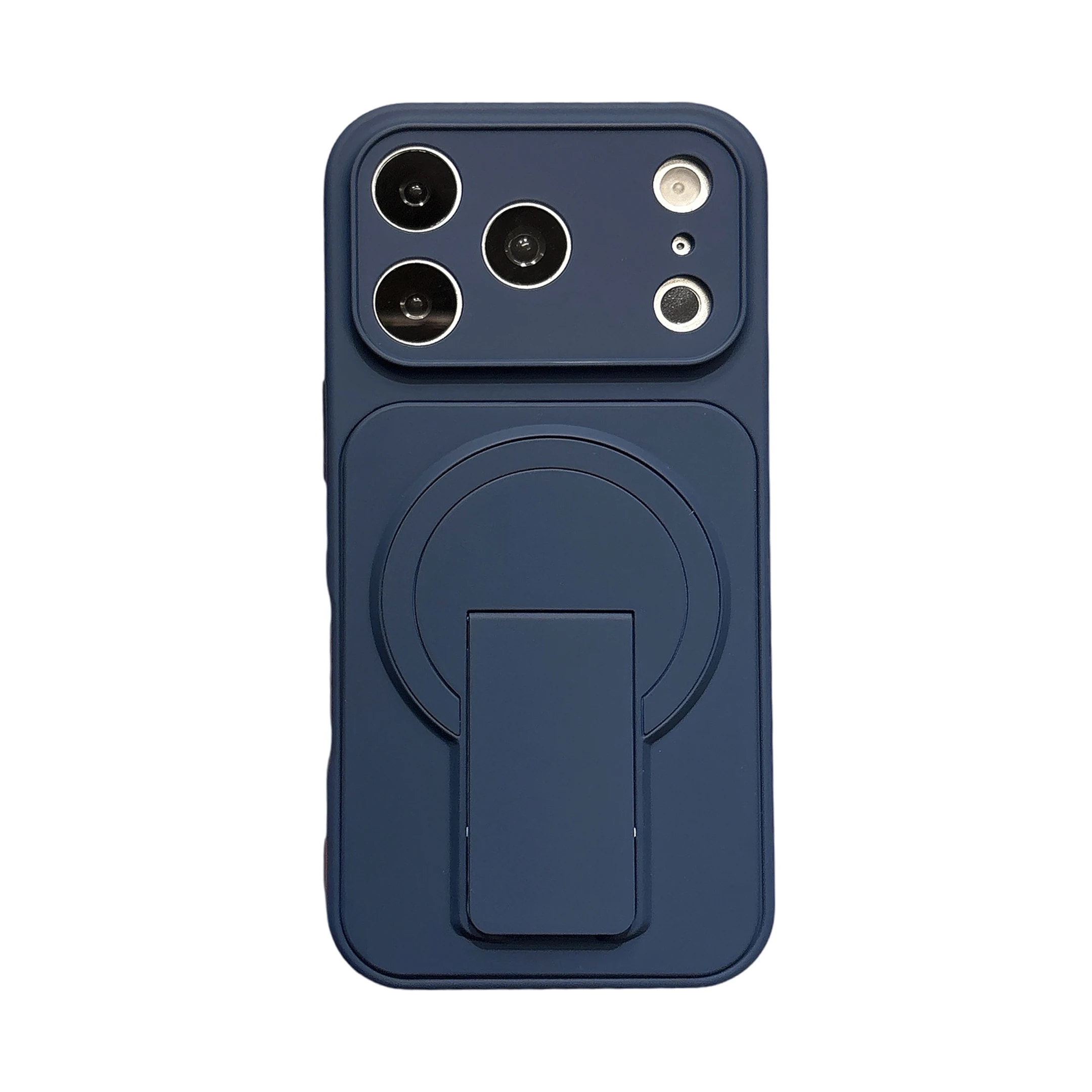MagSafe Flip Kickstand Shockproof Phone Case with Magnetic Wireless Charging Cover