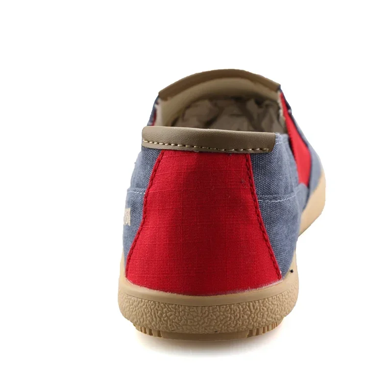 Fashion Canvas Shoes Men Lazy Youth Slip-on Walking Sneakers Mens Luxury Brand Casual Shoes Big Size 36 Canvas Driving Loafers 2