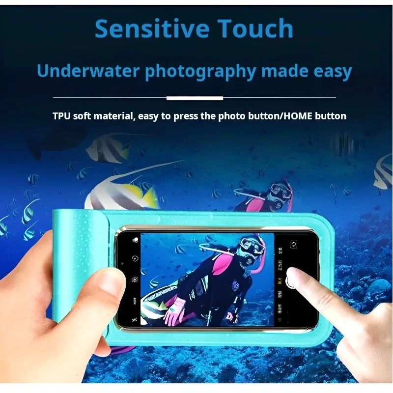 Waterproof Bag Swimming Rainproof Touch Screen Universal Large Cell Phone Waterproof Bag