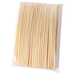 Eco - Friendly Wheat Drinking Straws - 100 Pack, Durable & Biodegradable (100Pcs)