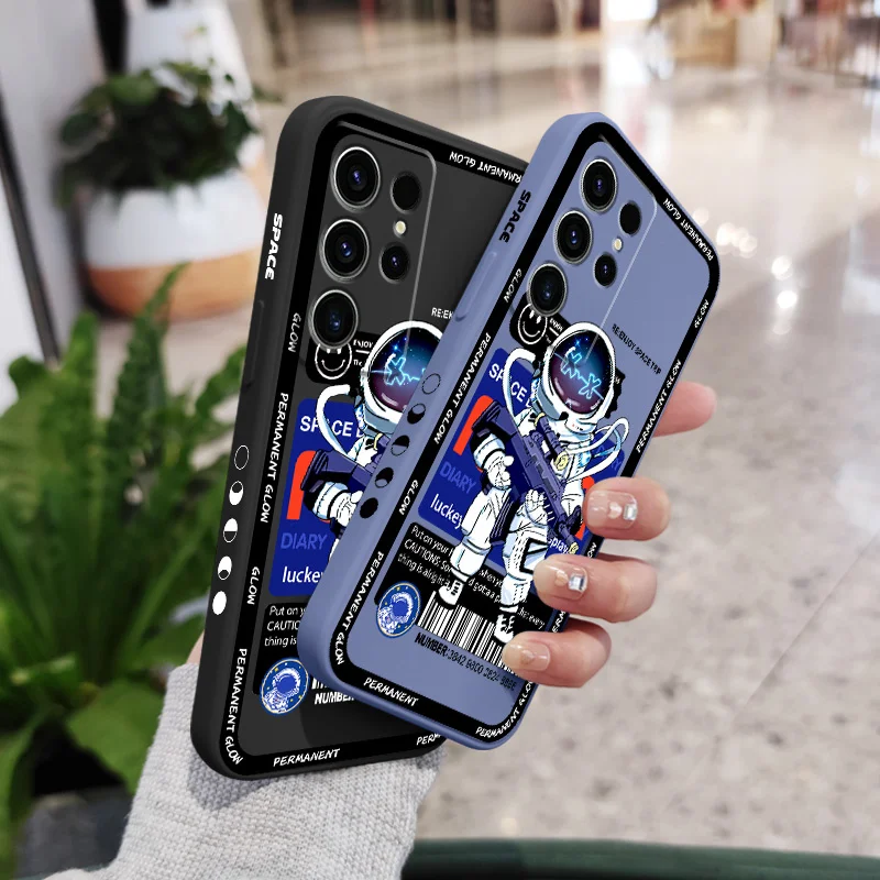 Astronaut Warrior Protective Phone Case Cover