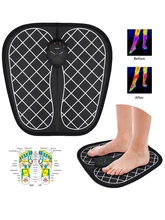  EMS Foot Massager Pedicure Tens Vibrator Muscle Relax Promote Blood Circulate Stimulator ABS Physiotherapy Electric Revitalizing 