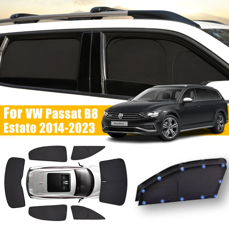 

Anti-UV Car Window Foldable For Volkswagen VW Passat B8 Estate 2014-2023 2015 Car Sun Sunscreen Sunshades Covers Accessories