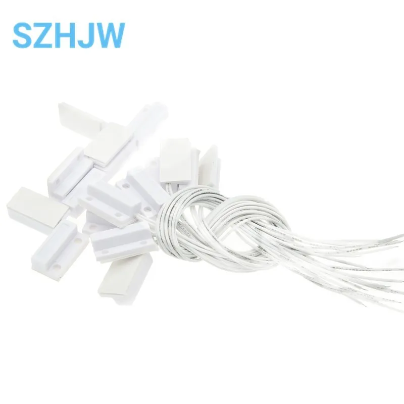   Capteur de porte fenêtre filaire MC-38, interrupteur magnétique, système d'alarme domestique, détecteur, interrupteur à lames, 1 à 10 pièces