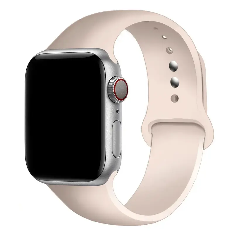 Silicone Band For Apple Watch straps 49mm 40mm 44 mm 45mm 46mm 42mm 41mm 38mm sports bracelet iWatch series 10 9 8 3 SE ultra 2 - Image 60