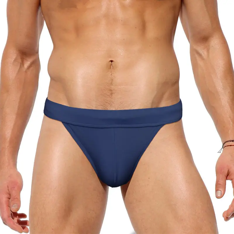 Push Up Mens Swim Briefs Sexy Bikini Swimwear Gay Shorts Swiming