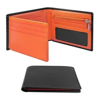 Minimalist  Men Wallet with Zipper Coin Pocket RFID Credit Card Holder 1