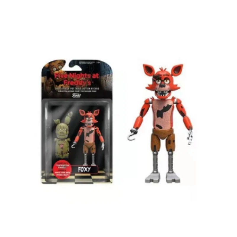 Fnaf Bear Midnight Harem Five Nights Joint Movable Detachable Game Action Figure At Five Nights Security Breach Model Kids Toy images - 6