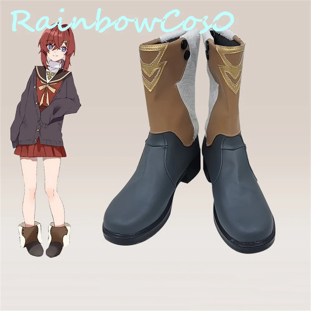 

Виртуальный YouTuber VTuber hololive Ange Katrina косплей обувь сапоги игра аниме Хэллоуин Рождество RainbowCos0 W2894