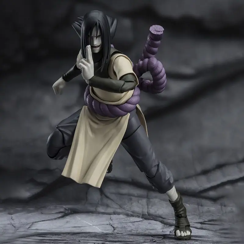 

Bandai 100% Оригинал S.H. Фигуртс орочимару вечный истинный Seeker NARUTO Shippuden в наличии аниме Коллекционные фигурки модели игрушки