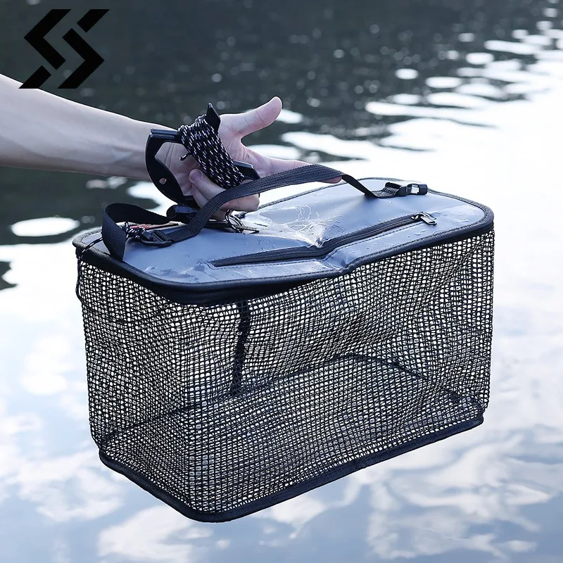Collapsible Folding Fishing Trap for Crayfish, Crab, Shrimp, and Eels