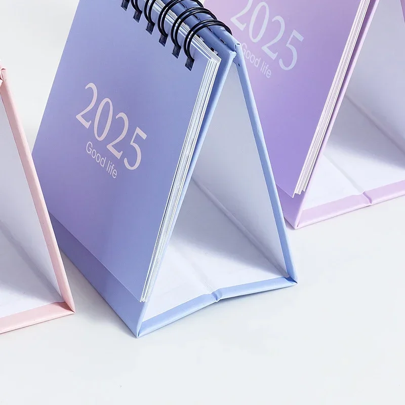 Desk Calendar 365 Days Annual Planner Coil Calendar Book Yearly Schedule Organizer To Do List Home Office Supplies