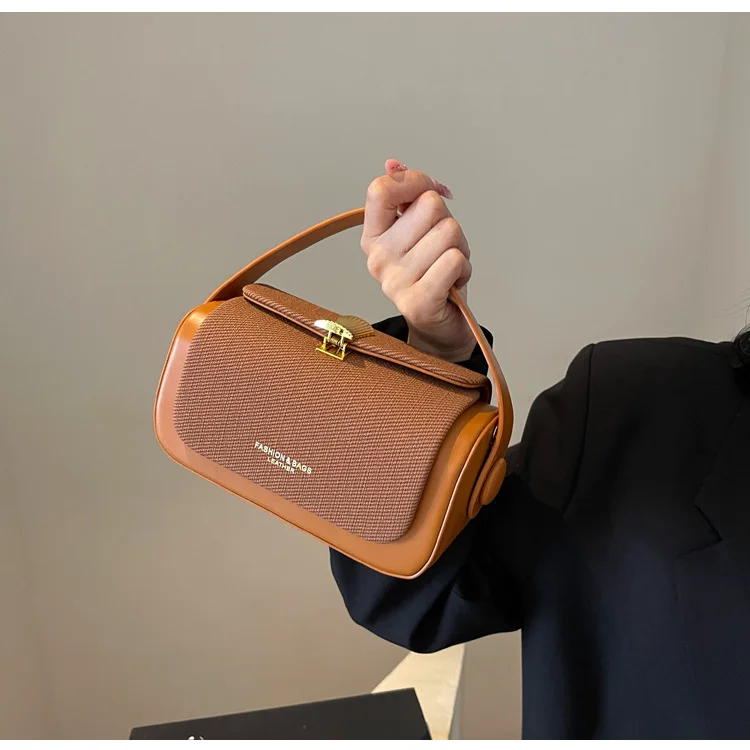 Mini Square Crossbody Bag - Luxury Designer Handbag Box Shape Satchel