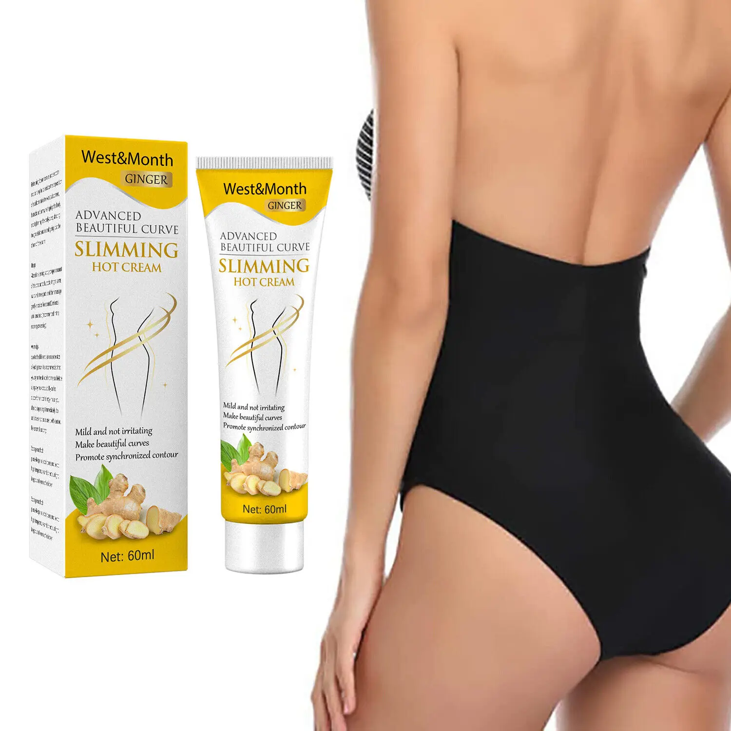 

Reduce Swell Ginger Slimming Hot Cream Anti Swelling Body Slim Ginger Hot Cream