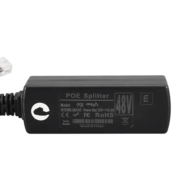 ANPWOO DC 48V  12V POE  , POE ø Ŀ, IP ī޶, VoIP ȭ AP 15.4W , IEEE802.3af, 10 M, 100M
