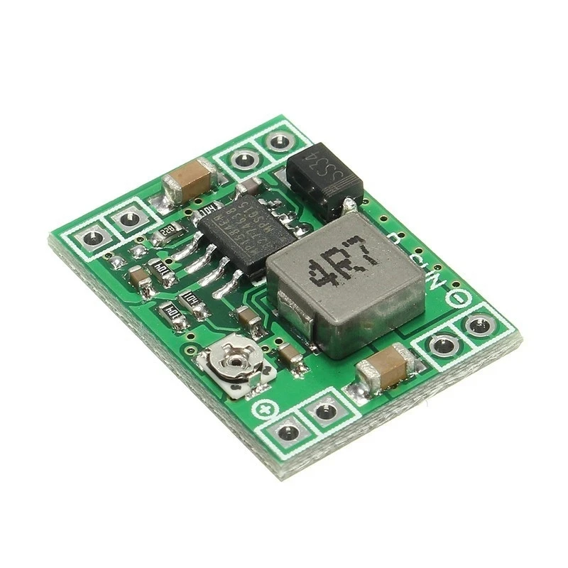 DC-DC 벅 조절 가능한 스텝 다운 모듈 효과, DIY 모바일 전원 보드보다 높은 미니 MP1584EN, 22mm X17mm, LM2596
