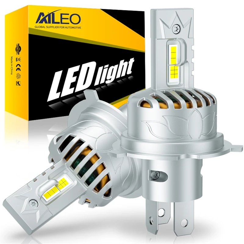 AILEO-250W-50000LM-H4-H7-Led-Lights-CSP-H1-High-Low-Beam-H11-H8-H9 ...
