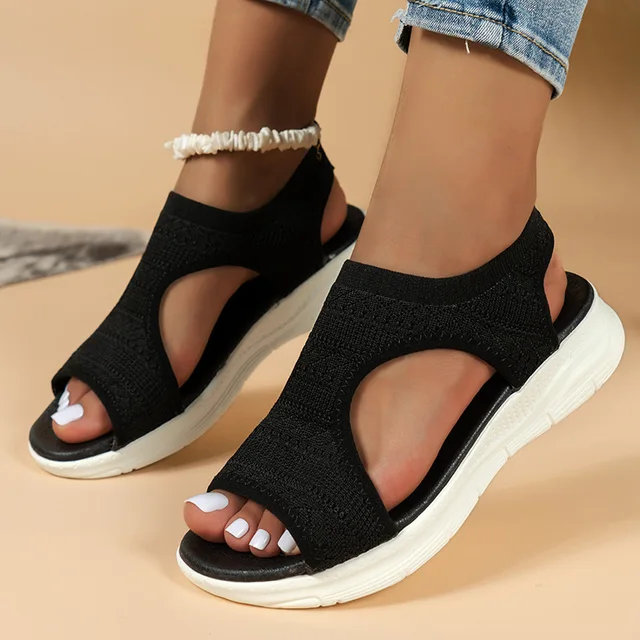 Women's Shoes Summer 2024 Comfort Casual Sport Sandals Women Beach Wedge Sandals Women Platform Sandals Roman Sandals Plus Size 1