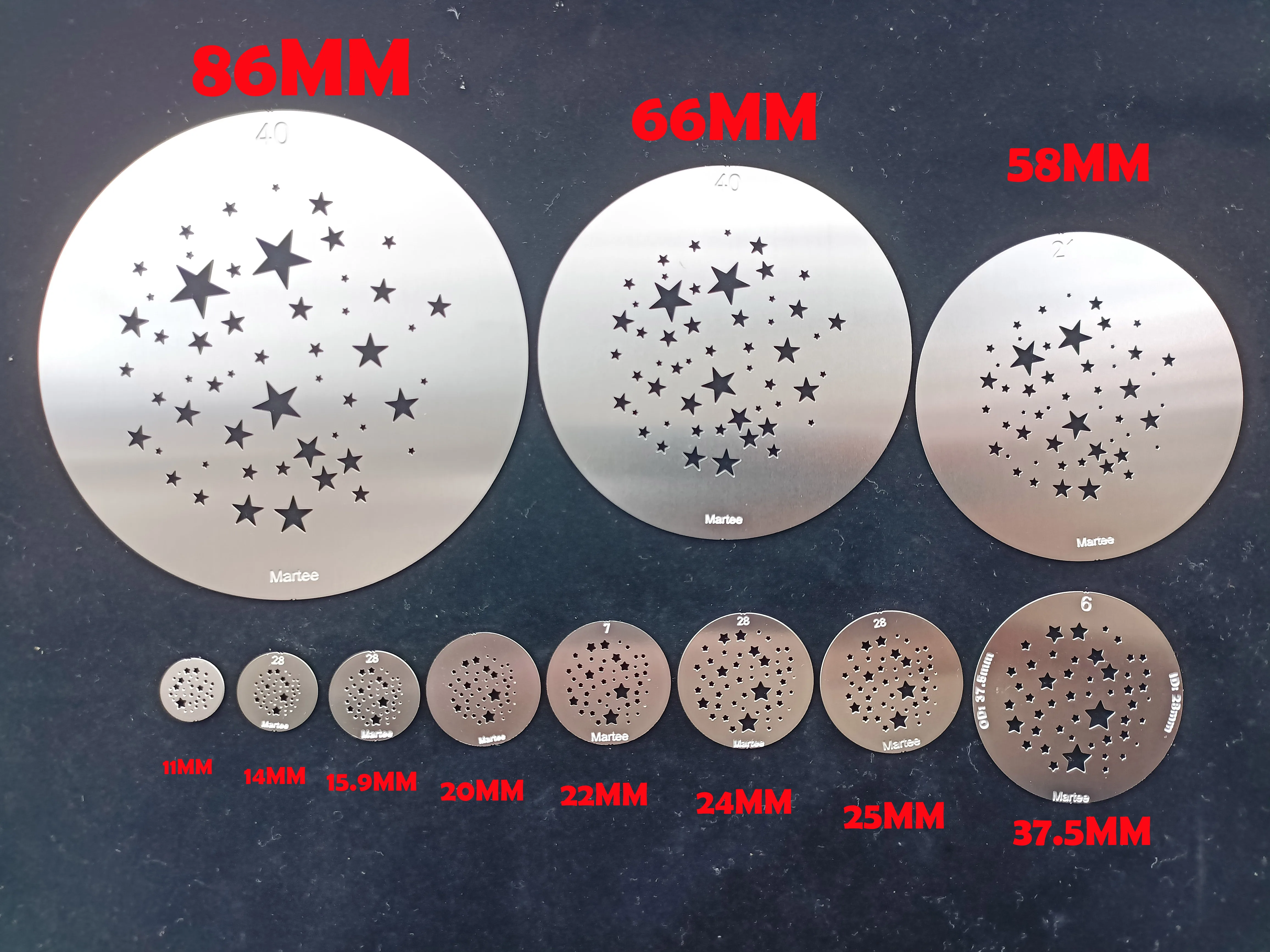 27MM GOBO Pattern 22MM Photography Auxiliary Props