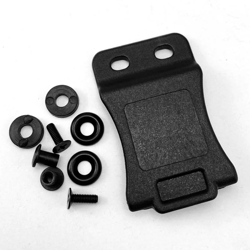 홀스터 클립, 허리 밴드 (IWB) 내부 용 Kydex 벨트 클립, 총 홀스터 및 칼 칼집 KYDEX 제작 액세서리 클립, 1 개