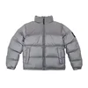 Face Nuptse 1996 Large Plaid Sleeve Emboidered High Quality Men's Down Coat Winter Couple Warm Windproof Waterproof Jacket 4