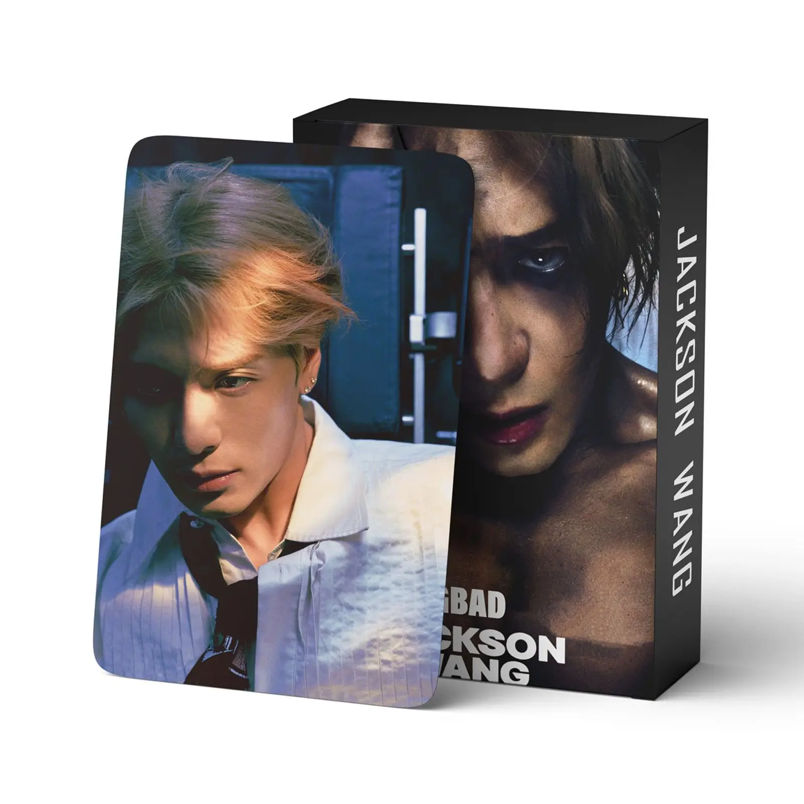 55PCS Jackson Wang MAGICMAN2 GBAD Double-Sided LOMO Card
