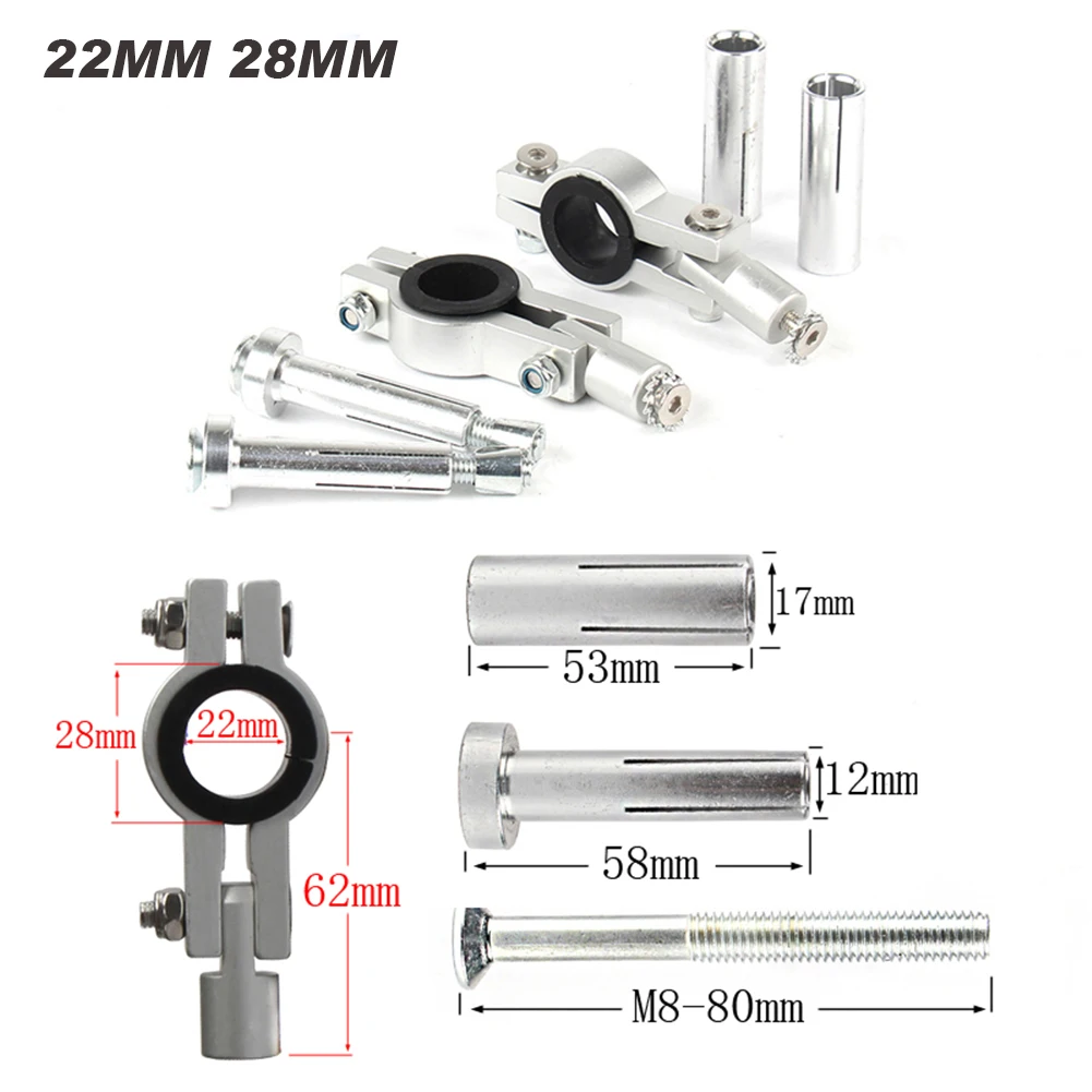 Off-Road Motorcycle Handguard Protector Shield - 22mm & 28mm