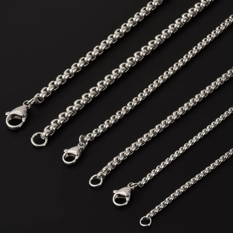 ALRNBY Silver O-Ring Choker Necklace – Stainless Steel Layered Necklace For Women & Men, Trendy Unisex Jewelry Gift